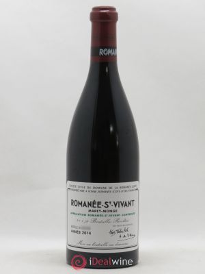Romanée-Saint-Vivant Grand Cru Domaine de la Romanée-Conti  2014 - Lot of 1 Bottle
