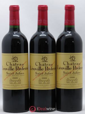Château Léoville Poyferré 2ème Grand Cru Classé  2000 - Lot of 3 Bottles
