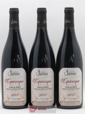 Côtes du Rhône Equivoque Jamet (Domaine)  2017 - Lot de 3 Bouteilles