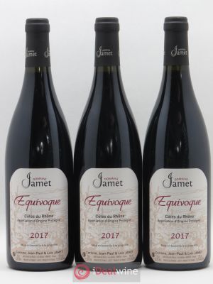 Côtes du Rhône Equivoque Jamet (Domaine)  2017 - Lot of 3 Bottles