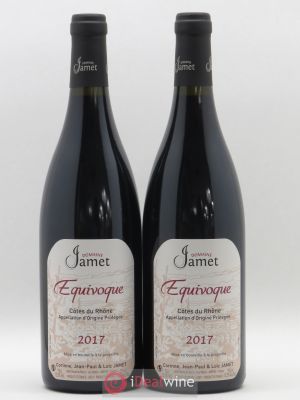 Côtes du Rhône Equivoque Jamet (Domaine)  2017 - Lot of 2 Bottles