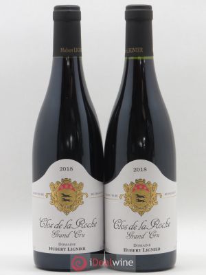 Clos de la Roche Grand Cru Hubert Lignier (Domaine)  2018 - Lot of 2 Bottles