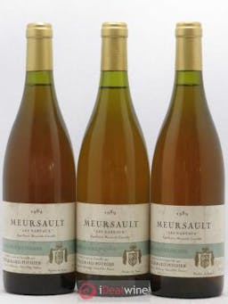 Meursault Les Narvaux Guillemard Pothier 1989 - Lot of 3 Bottles