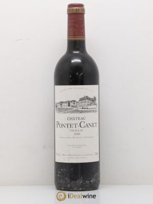 Château Pontet Canet 5ème Grand Cru Classé  2000 - Lot of 1 Bottle