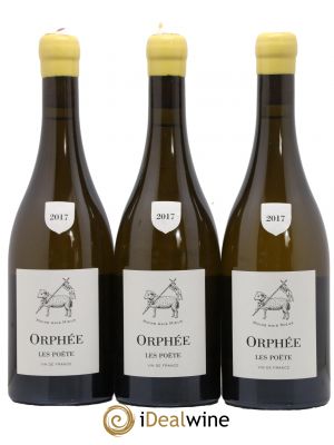 Vin de France (anciennement Reuilly) Orphée Les Poëte  2017 - Lot de 3 Bouteilles