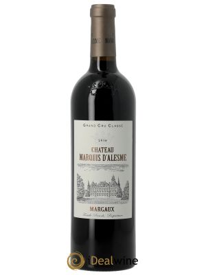 Château Marquis d'Alesme Becker 3ème Grand Cru Classé (OWC if 12 bts) 2016 - Lot of 1 Bottle
