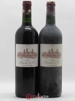 Les Pagodes de Cos Second Vin  2007 - Lot of 2 Bottles