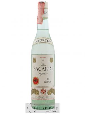 Bacardi Of. Carta Blanca Superior (70cl.) (no reserve)  - Lot of 1 Bottle