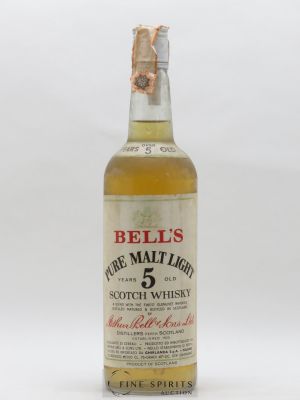 Bell's 5 years Of. Pure Malt Light Ghirlanda S.p.A. Import   - Lot of 1 Bottle