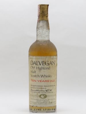 Dalvegan 10 years Of. Malt   - Lot of 1 Bottle