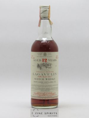 Lagavulin 12 years Of. Montenegro Import White Horse Distillers Pure Islay Malt   - Lot de 1 Bouteille