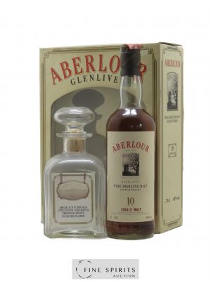 Aberlour 10 years Of. Coffret carafe   - Lot of 1 Bottle