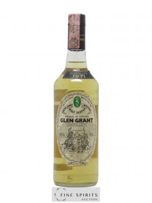 Glen Grant 5 years 1971 Of. Giovinetti Import   - Lot of 1 Bottle
