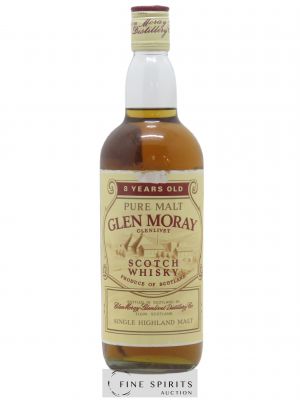 Glen Moray 8 years Of. C Hertzberg Import Glenlivet Pure Malt   - Lot of 1 Bottle