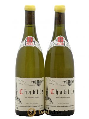 Chablis Vincent Dauvissat (Domaine)  2018 - Lot of 2 Bottles