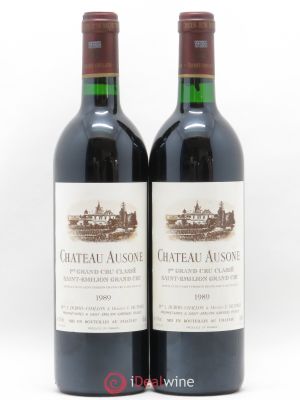 Château Ausone 1er Grand Cru Classé A  1989 - Lot of 2 Bottles