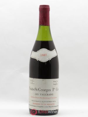 Nuits Saint-Georges 1er Cru Les Vaucrains Domaine De La Poulette (no reserve) 1987 - Lot of 1 Bottle