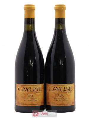USA Walla Walla Valley Syrah En Cerise Cayuse Vineyards 2008 - Lot de 2 Bouteilles