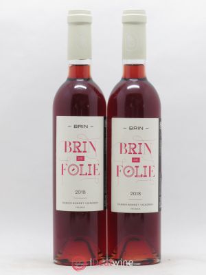 Vin de France Brin de Folie D Bonnet Vin Doux 50cl 2018 - Lot of 2 Bottles