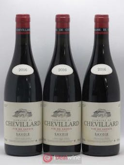 Vin de Savoie Mondeuse Domaine de Chevillard 2016 - Lot of 3 Bottles