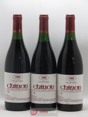 Chinon Les Roches Lenoir (Domaine)  1989 - Lot of 3 Bottles