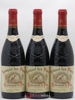 Châteauneuf-du-Pape Bosquet des Papes Bosquet des Papes Cuvée Tradition 2010 - Lot of 3 Bottles