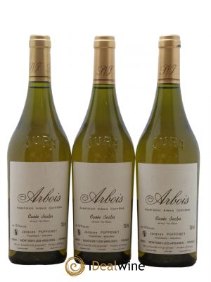 Arbois Cuvée Sacha Jacques Puffeney   - Lot of 3 Bottles