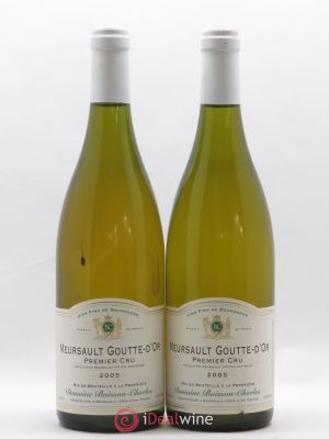 Meursault 1er Cru Goutte d'Or Buisson-Charles (Domaine)  2005 - Lot of 2 Bottles