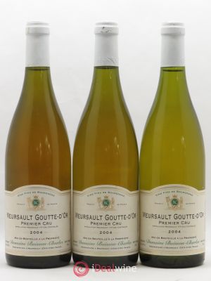 Meursault 1er Cru Goutte d'Or Buisson-Charles (Domaine)  2004 - Lot of 3 Bottles