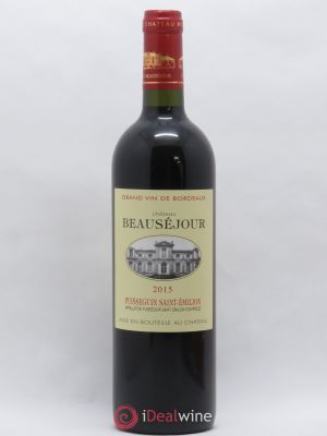 Puisseguin Saint-Emilion Beauséjour (no reserve) 2015 - Lot of 1 Bottle