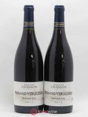 Pernand-Vergelesses Domaine Chanson 1er Cru 2014 - Lot of 2 Bottles