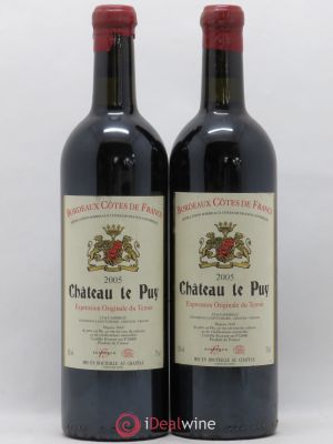 Château Le Puy  2005 - Lot of 2 Bottles