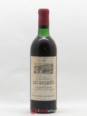 Côtes de Bourg Château les Rocques 1966 - Lot of 1 Bottle