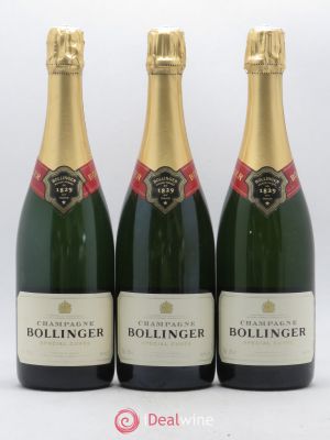 Special Cuvée Bollinger   - Lot de 3 Bouteilles
