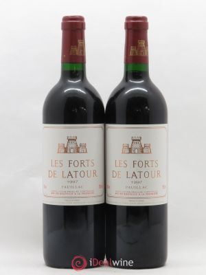 Les Forts de Latour Second Vin  1997 - Lot of 2 Bottles