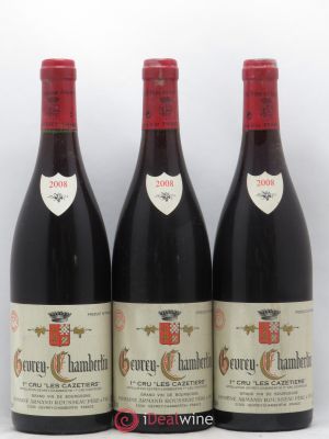 Gevrey-Chambertin 1er Cru Les Cazetiers Armand Rousseau (Domaine)  2008 - Lot of 3 Bottles