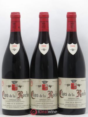 Clos de la Roche Grand Cru Armand Rousseau (Domaine)  2008 - Lot of 3 Bottles