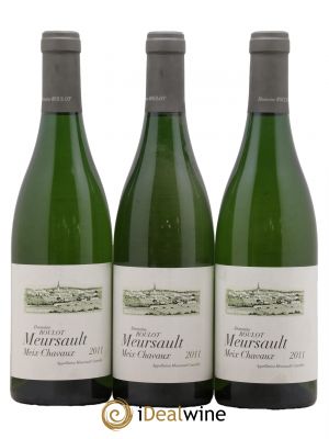 Meursault Meix Chavaux Roulot (Domaine)  2011 - Lot of 3 Bottles