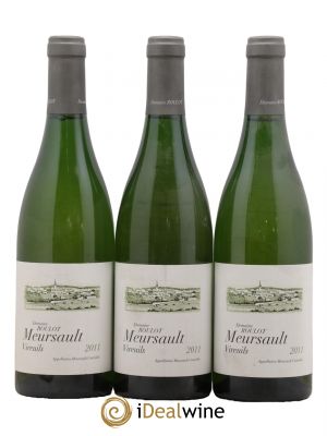 Meursault Les Vireuils Roulot (Domaine)  2011 - Lot of 3 Bottles