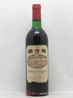 Château la Clotte  1975 - Lot of 1 Bottle