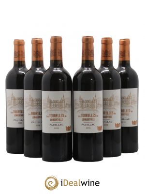 Les Tourelles de Longueville Second Vin  2016 - Lot de 6 Bouteilles