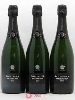 James Bond 007 Bollinger  2002 - Lot of 3 Bottles