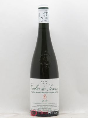 Savennières Clos de la Coulée de Serrant Vignobles de la Coulée de Serrant - Nicolas Joly (no reserve) 2006 - Lot of 1 Bottle