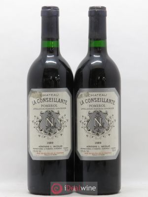 Château la Conseillante  1989 - Lot of 2 Bottles