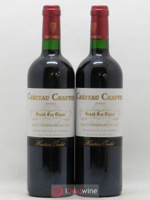 Château Chauvin Grand Cru Classé  2007 - Lot of 2 Bottles