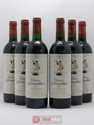 Château d'Armailhac - Mouton Baron(ne) Philippe 5ème Grand Cru Classé  1997 - Lot of 6 Bottles