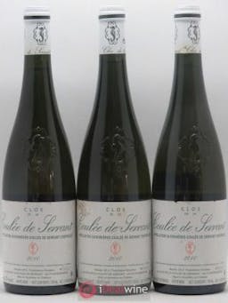Savennières Clos de la Coulée de Serrant Vignobles de la Coulée de Serrant - Nicolas Joly  2010 - Lot of 3 Bottles
