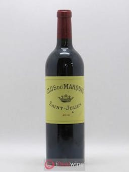 Clos du Marquis  2012 - Lot of 1 Bottle