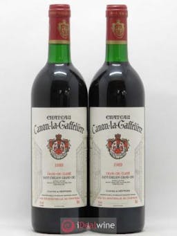 Château Canon la Gaffelière 1er Grand Cru Classé B  1989 - Lot of 2 Bottles