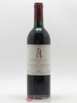 Château Latour 1er Grand Cru Classé  1990 - Lot de 1 Bouteille